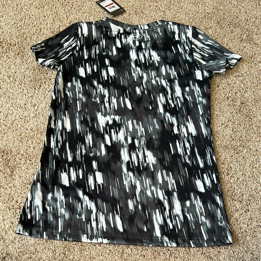 Under Armour Black and White Short Sleeve Tee NWT